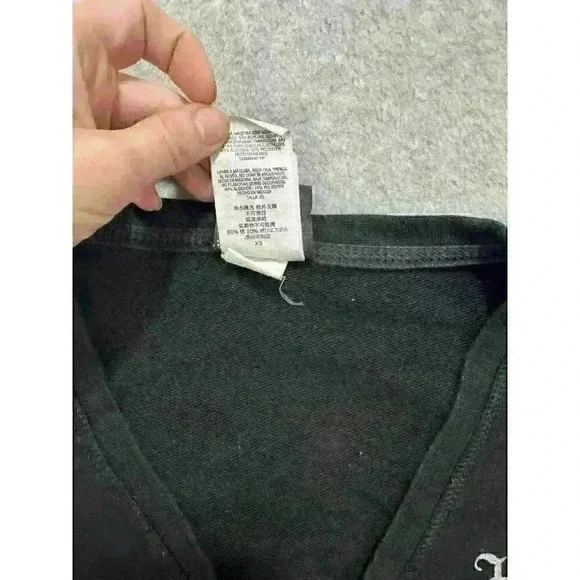 VTG Y2K Harley-Davidson Women’s V-Neck Sweater XS Black Pullover Biker Florida - Picture 6 of 14